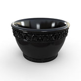 Gardenstone Rondelle Planters Gardenstone Black